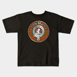 Clan MacFie Crest & Tartan Kids T-Shirt